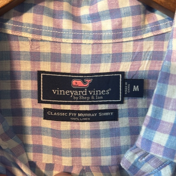 Vineyards Vines Classic Fit Murray Button Down Shirt linen - Picture 6 of 10